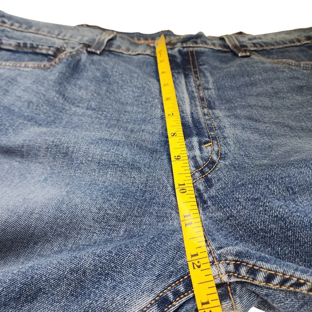 Levis Mens 505 Straight Leg Regular Fit Jeans‎ Size 38 X 30 Medium Wash Denim